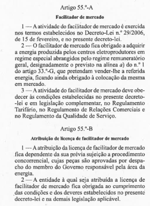 regulamentam o facilitador e ainda não