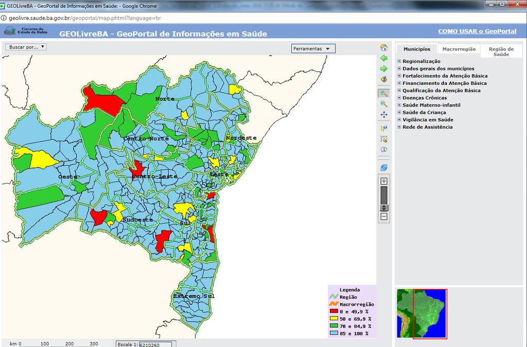 GeoPortal: Mapa