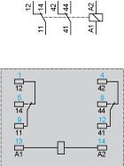 Ligações e esquema Diagrama de fiação Os símbolos
