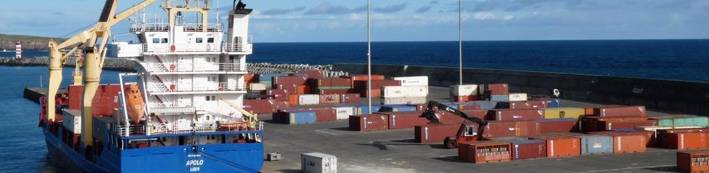 Economia do Mar Portos, Transportes e Logística Possível utilização do sistema portuário dos Açores como plataforma logística atlântica, aproveitando a localização e as infraestruturas existentes.