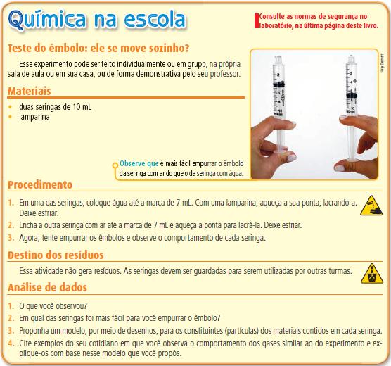 Na maioria dos experimentos, as fotografias se encontram para demonstração do "resultado" do experimento. Não encontramos elementos que buscassem valorizar o processo experimental.