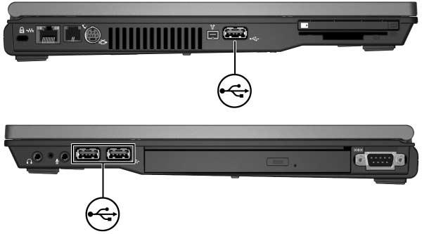 1 Utilização de um dispositivo USB O Universal Serial Bus USB (Barramento Serial Universal) é uma interface de hardware que pode ser utilizada para conectar dispositivos externos opcionais, como um