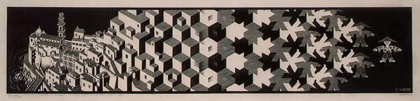Motivação Escher: Metamorphosis (197) Drawing Hands