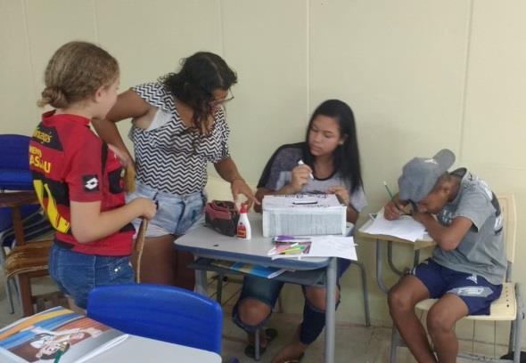 A terceira etapa ocorreu ainda na Semana do Meio Ambiente e participaram os alunos do Ensino Fundamental II.