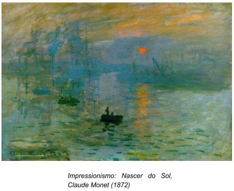 2. Luz e sombra são importantes elementos em uma obra de arte. Analisamos isto em um quadro de Monet.