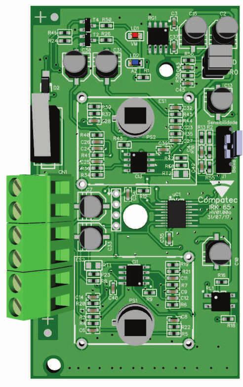 www.compatec.com.br 4 3. Conhecendo o seu produto: IRK65 Sensor Infravermelho LEDS CONFIG.