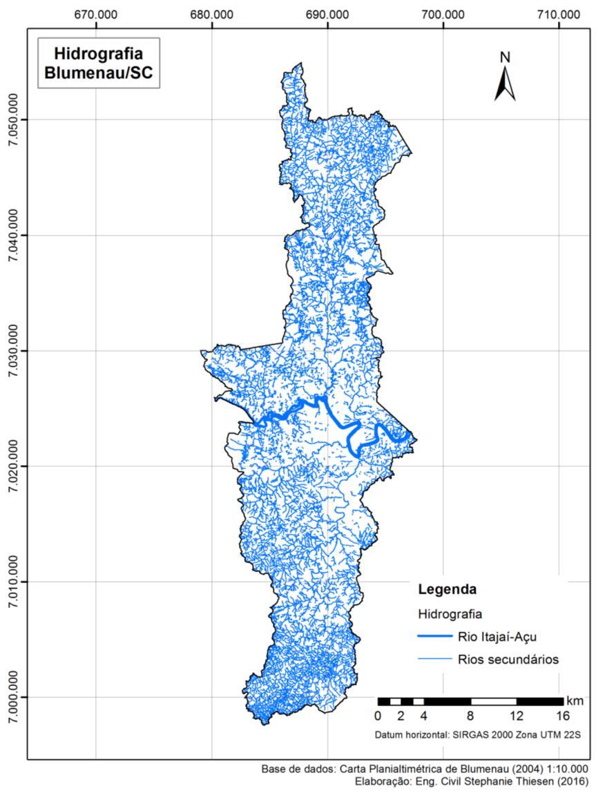 91 mesmo, importam-se os contornos dos rios, corretamente georreferenciados,