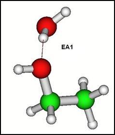 conformação trans. Os orbitais HOMO possuem uma interação desfavorável em ambos os casos, entretanto, mais desfavorável no caso trans devido a menor estabilidade do orbital σ ligante C-H.