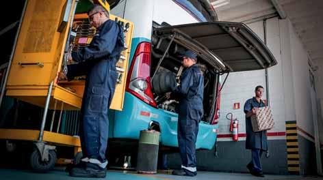 12 13 Atendimento em mais de 100 Casas Scania Estrategicamente distribuídas por todo o País, as Casas Scania estão capacitadas a oferecer apoio de equipe técnica especializada, formada por