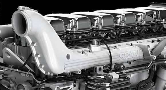 8 9 Motores Scania Euro 5 Motores Scania Potência de sobra e baixo custo operacional A tecnologia dos nossos motores está sempre à frente.