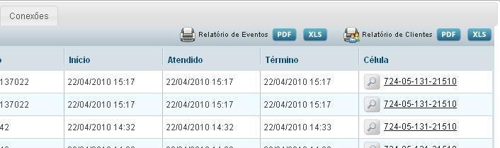 direito em forma de impressoras que geram informações dos dados de assinantes que o alvo realizou ou recebeu chamadas