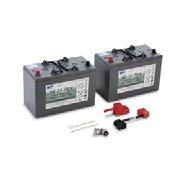1 2 3 4 Referência Voltagem da bateria Capacidade da Tipo de bateria bateria Baterias Conjunto de baterias 1 4.035-447.0 2 peças 24 V 76 Ah não precisa de manutenção 2 4.035-450.