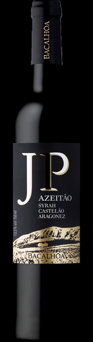 Bacalhôa JP Azeitão Península de Setúbal 14 a 16ºC 13,0% vol Castelão, Aragonez e Syrah Medalha de Bronze,