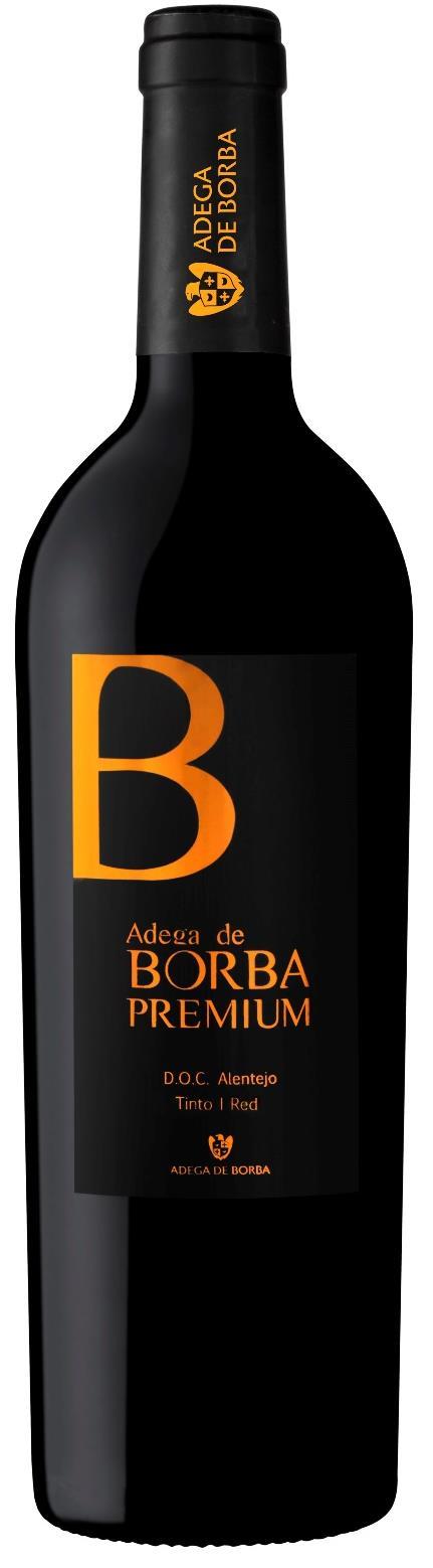 Adega Cooperativa de Borba Adega de Borba Premium Borba Alentejo D.O.C. 17 a 18ºC 14,0% vol Trincadeira, Touriga Nacional, Cabernet Sauvignon e Alicante Bouschet 2013: Mundus Vini Great Int.