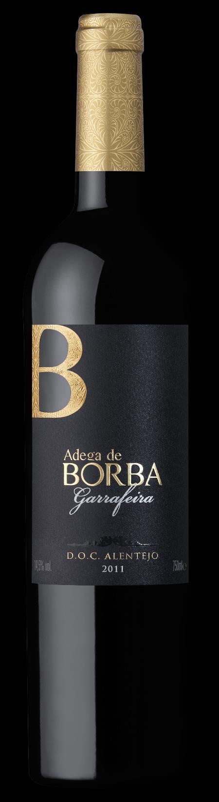 Adega Cooperativa de Borba Adega de Borba Garrafeira Borba Alentejo 16 a 17ºC 14,0% vol Aragonez, Trincadeira e Alicante Bouschet Decanter World Wine Awards 2013 Reino Unido: Medalha de Bronze;