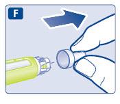 Deste modo, reduz o risco de contaminação, infeções, fugas de insulina, entupimento das agulhas e administração de doses incorretas. Nunca utilize uma agulha dobrada ou danificada.