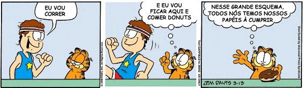 Texto para a questão 08. Questão 08. Leia a tirinha. Note que o sinal indicativo de crase foi empregado de modo inadequado na tira. Explique. Questão 09.