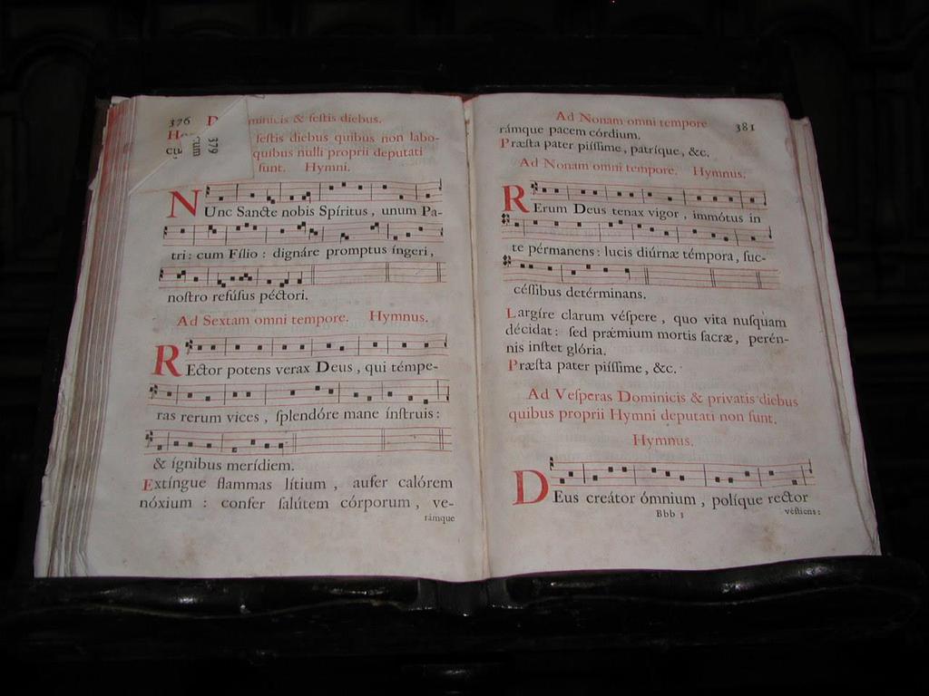 O órgão de tubos tema igualmente debatido no Concílio de Trento, assume no Concilio do Vaticano II a atribuição de instrumento musical tradicional competente na sumptuosidade da Palavra Divina.