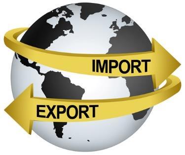 Natureza do comércio internacional 4 Trocas através de fronteiras internacionais, a qual envolve bens e serviços. Pode assumir a forma de exportação ou importação.