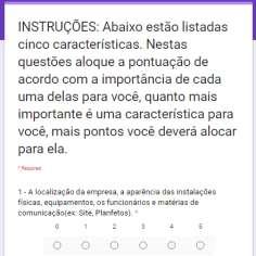 60 Para a conclusão do questionário realizou-se reuniões com a equipe de gestores da empresa objeto do estudo onde foram definidos e analisados os itens que foram disponibilizados para os clientes.