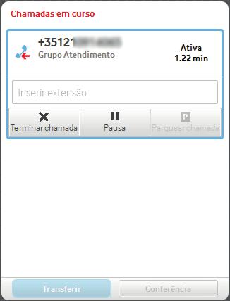 Attendant Console Funcionamento do Attendant Console Atendimento de Chamadas Atender uma chamada 44 Atendimento de Chamadas Atender uma chamada Quando recebe uma chamada no Attendant Console,