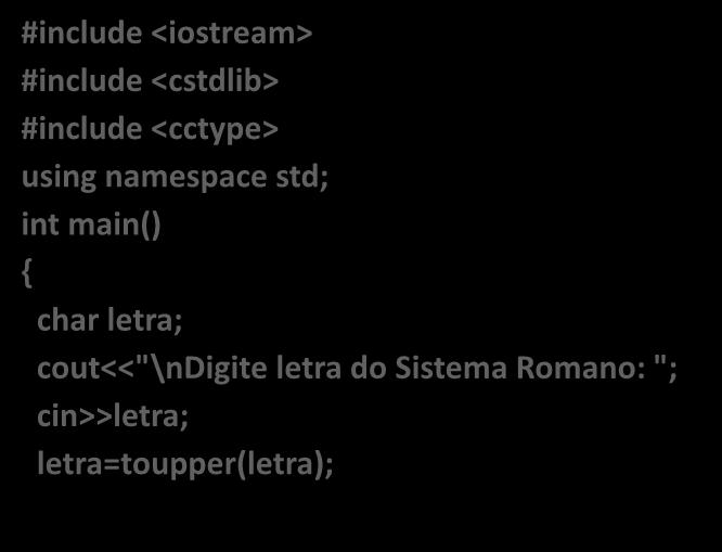 #include <iostream> #include <cstdlib> #include <cctype> using namespace std; int main()