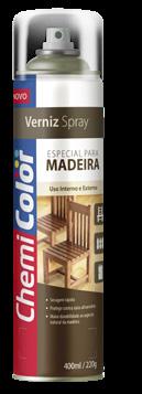 02 SPRAY LUMINOSO SPRAY METÁLICO 400ml - 250g COR 3001 Amarelo COR 2999 Laranja 3011 Azul 2998 Pink 3004 Bronze 3000 Verde