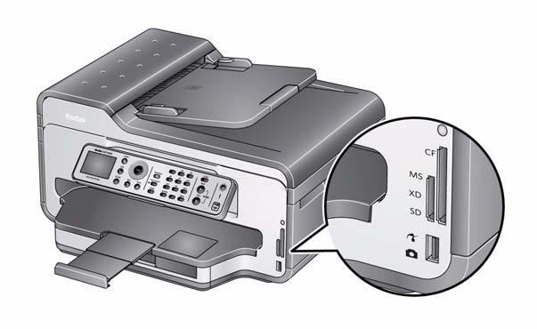 Impressora Multifuncional KODAK ESP série 9200 Como imprimir fotos panorâmicas Para imprimir uma foto panorâmica, coloque papel 4 x 12
