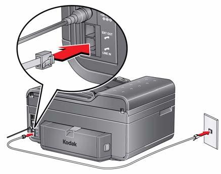 7 Como usar o fax Antes de enviar e receber fax Sua impressora pode enviar e receber fax em preto e branco ou colorido.