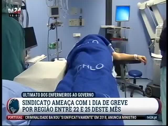 enfermeiros e Governo vão continuar ao longo desta tarde.