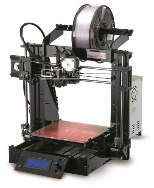 Figura 2. Impressora 3D tipo FDM (Fonte: GTMax3D). 5.2 Softwares necessários para impressão 3D.