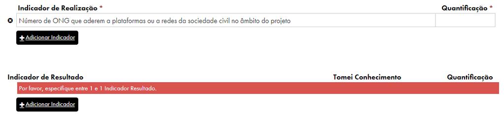 Resultados da Componente de Capacitação Para a componente de capacitação obrigatória nos Eixos 1, 2 e 3, será necessária resposta a este conjunto de questões Caso a entidade promotora não disponha de