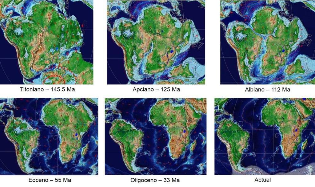 longo das zonas crustais estruturalmente mais frágeis (Alagoa, et al 1991; Baptista, 1991; Brandão, 2003).