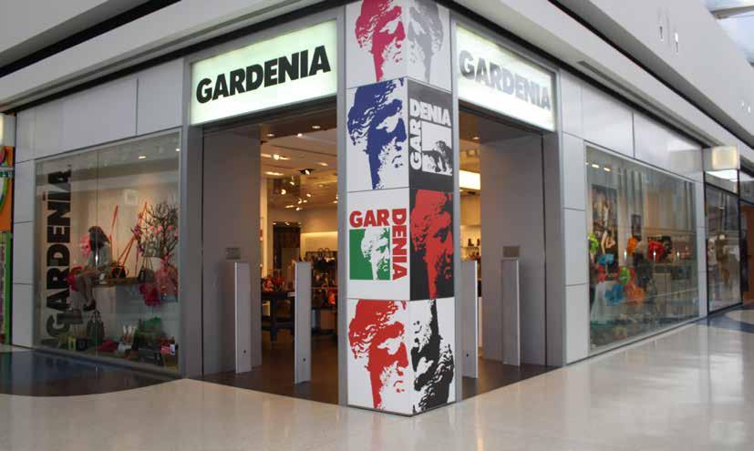 Pág. 4 Pág. 5 GARDENIA na vanguarda da moda...e da proteção! Gateway: Dolce Vita Tejo, Fórum Montijo, Cascais Shopping, Chiado e Colombo.