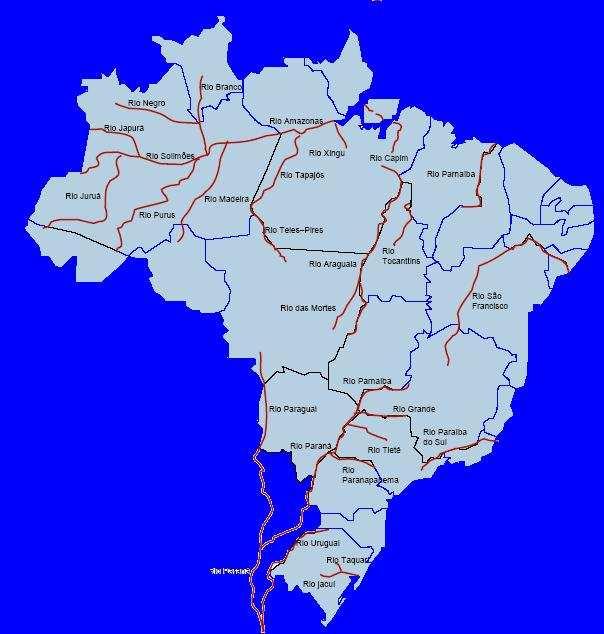 500 4 Alemanha 45 360 125 França 35 550 64 40 mil km Navegabilidade 26 mil km