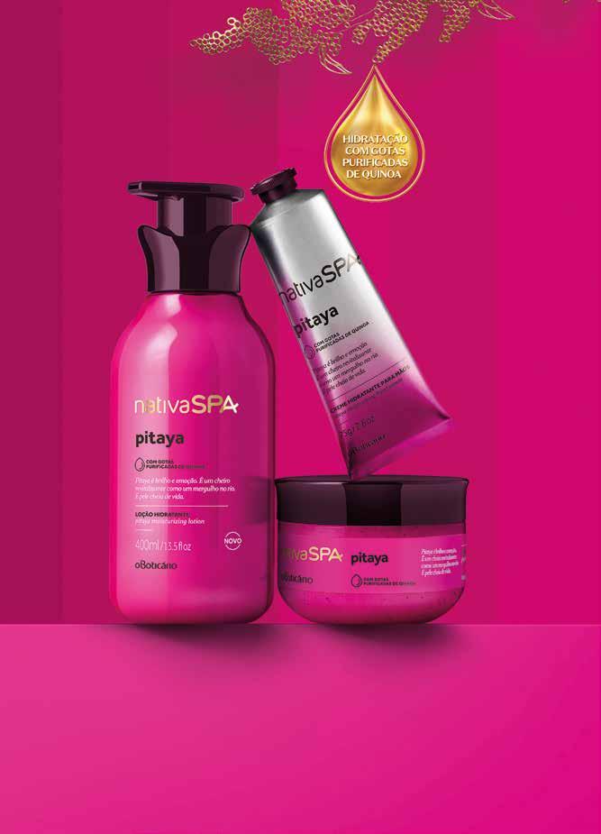 CORPO E CABELO NATIVA SPA PITAYA CORPO CREME PARA MÃOS, 75 g 71175 R$ 33,90 LOÇÃO