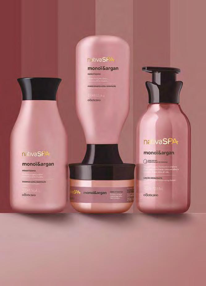 CORPO E CABELO NATIVA SPA MONOÏ & ARGAN CORPO & CABELO HIDRATÍSSIMO CABELO*