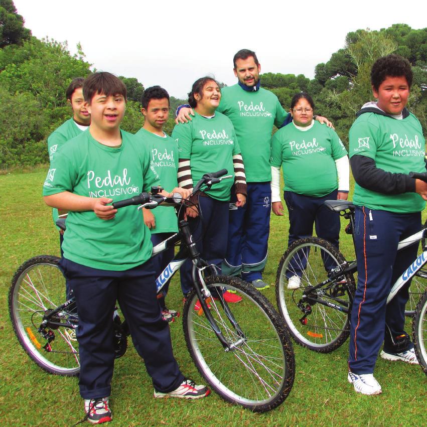 COCEC CENTRO DE ORIENTAÇÃO E CONTROLE DE EXCEPCIONAIS EM CURITIBA PEDAL INCLUSIVO A entidade tem como missão articular educação, assistência social e saúde para promover com excelência o