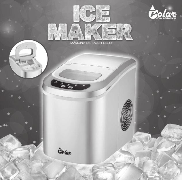 ICE MAKER MÁQUINA DE GELO MANUAL DE INSTRUÇÕES Leia atentamente este Manual, antes de usar seu ICE