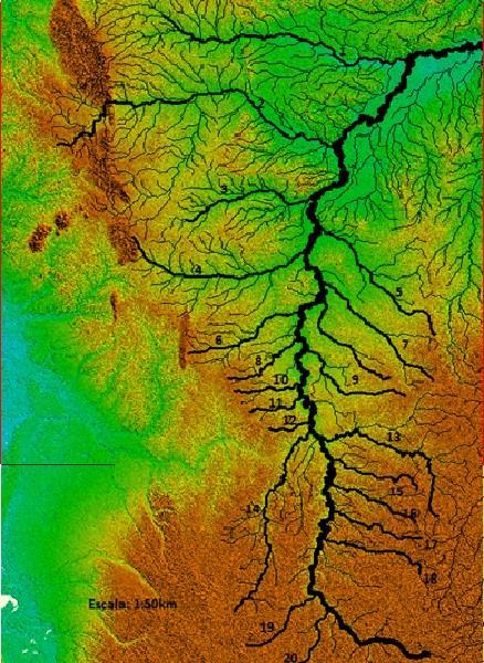 Môa, todos no estado do Acre (Acre, 2012). Ainda se insere na área de estudos o Rio Ipixuna, também afluente da margem esquerda, já no estado do Amazonas (Figura 4).