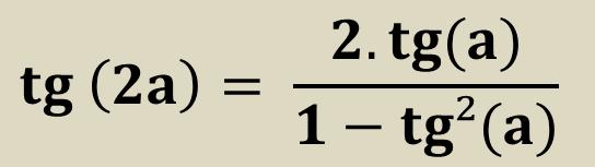 ARCO DUPLO cos a = cos a