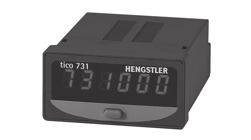 Dados técnicos TIPO 5 LED Alimentação 12-24VCC para sinal de tensão ENTRADA 2: entrada de controle para bloqueio temporário de entrada de contagem (gate) ou entrada de segunda contagem com indicador