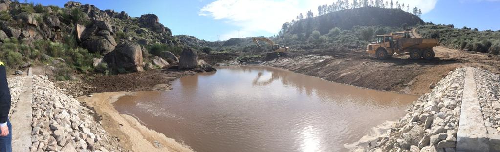 Área Mineira do Castelejo bacia de