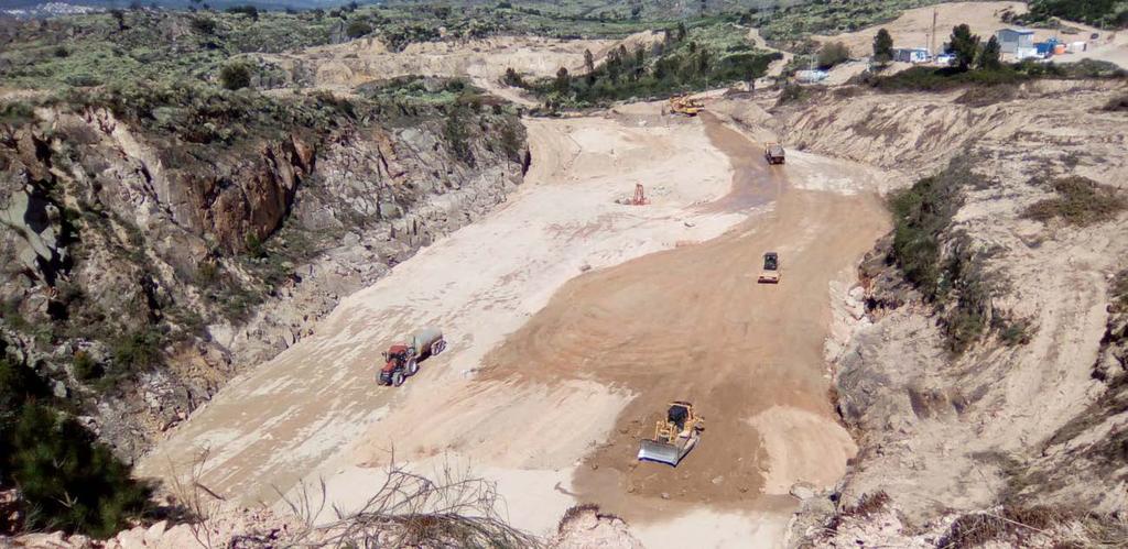 Área Mineira do Castelejo estabilização e