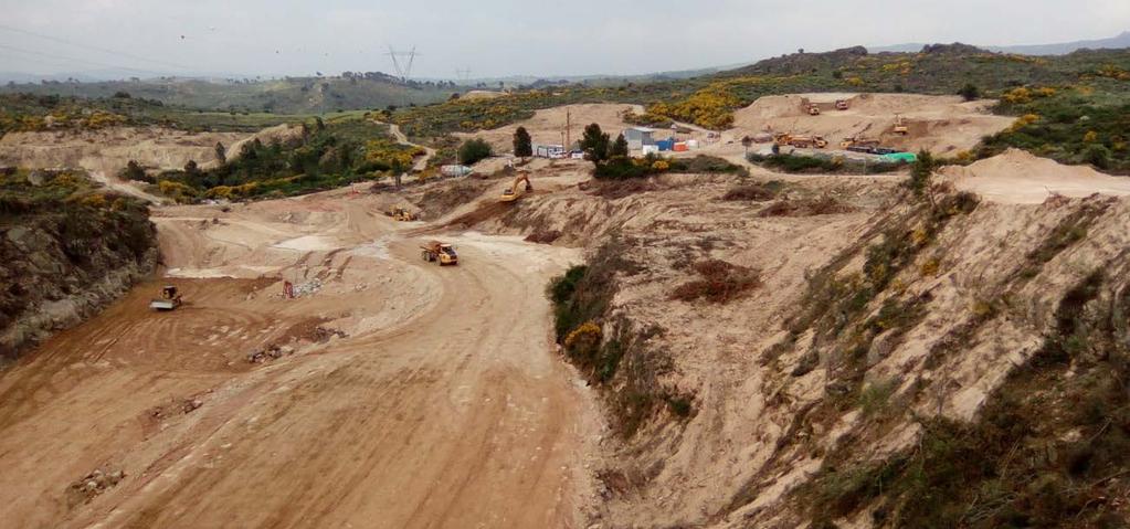 Área Mineira do Castelejo estabilização e