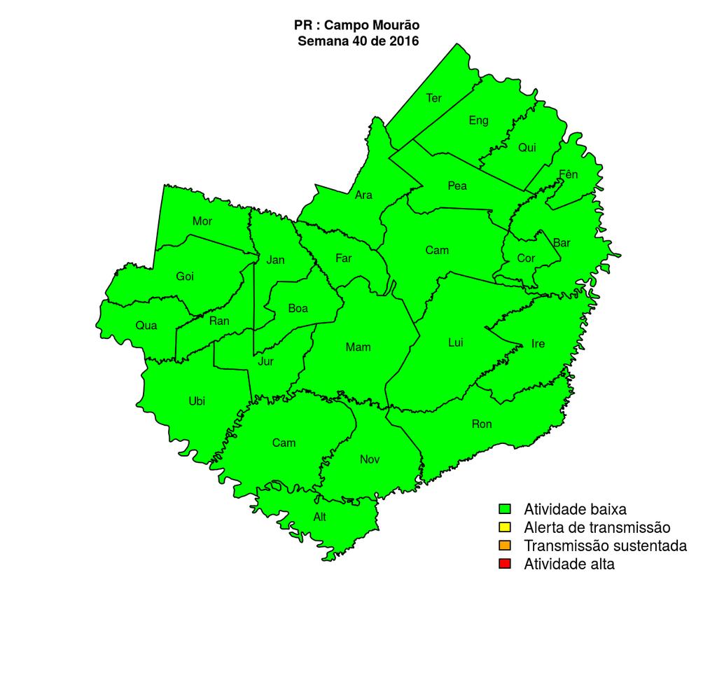 Regional Campo Mourão Barbosa Ferraz Campina da Lagoa Campo Mourão Corumbataí do Sul Engenheiro Beltrão Fênix Nova Cantu Quinta do Sol Roncador Altamira do Paraná Araruna Boa Esperança Farol Goioerê