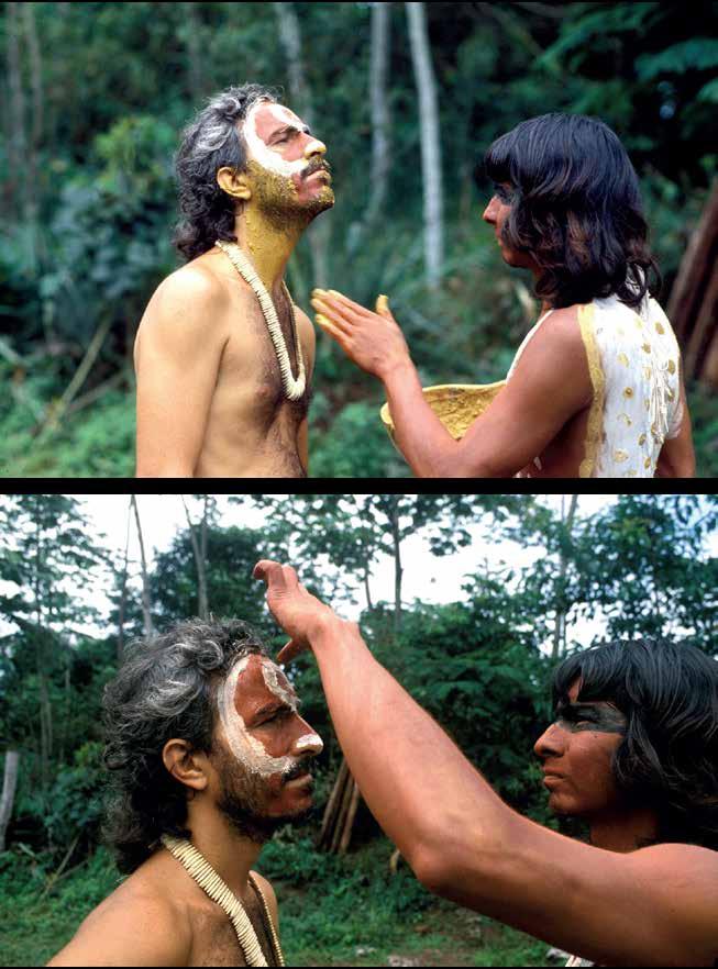 Ritual de assentamento da ex-cultura Xangô, fotos de Mário Friedlander, 1988