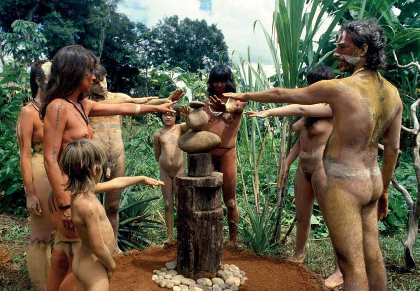 Ritual de assentamento da ex-cultura Xangô, fotos de Mário