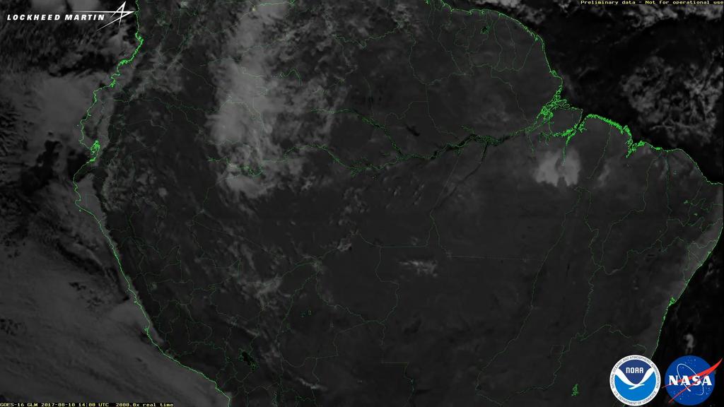 GOES-16 GLM Observes Widespread