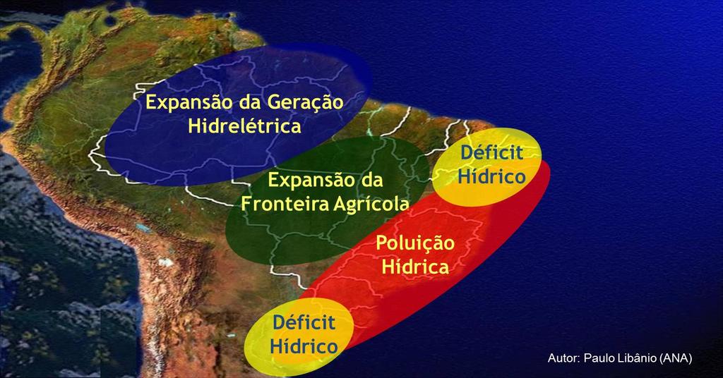 PRINCIPAIS DESAFIOS NO BRASIL POR REGIÃO Inundações em áreas